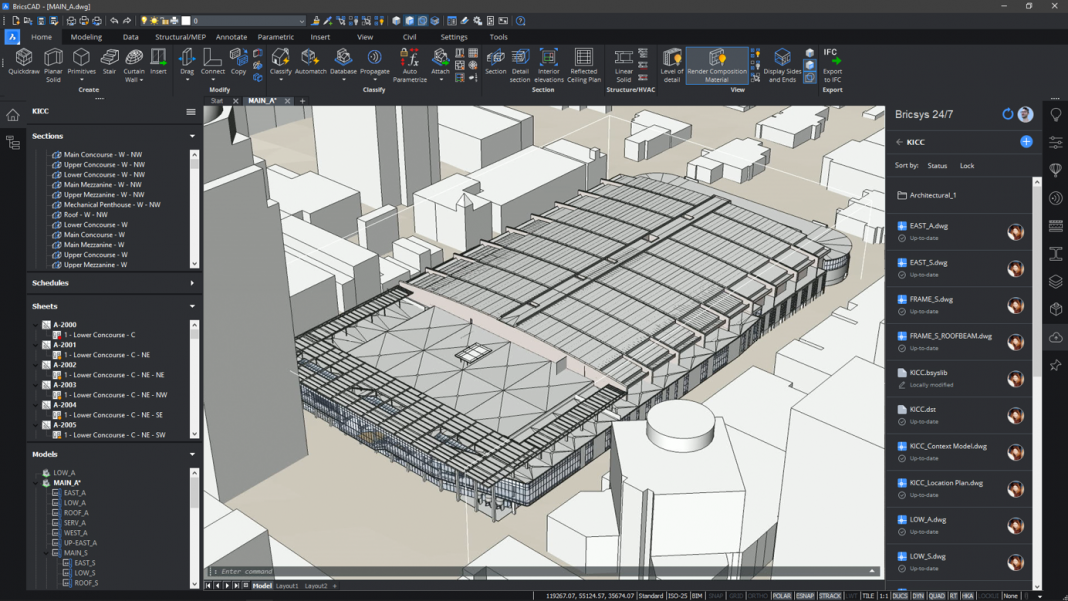 BricsCAD® BIM V21 Keeps ‘design First’