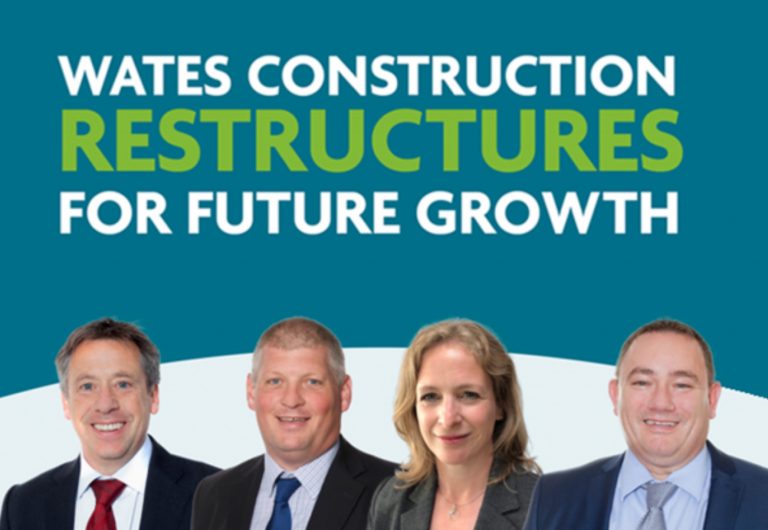 Wates Construction restructures for business growth