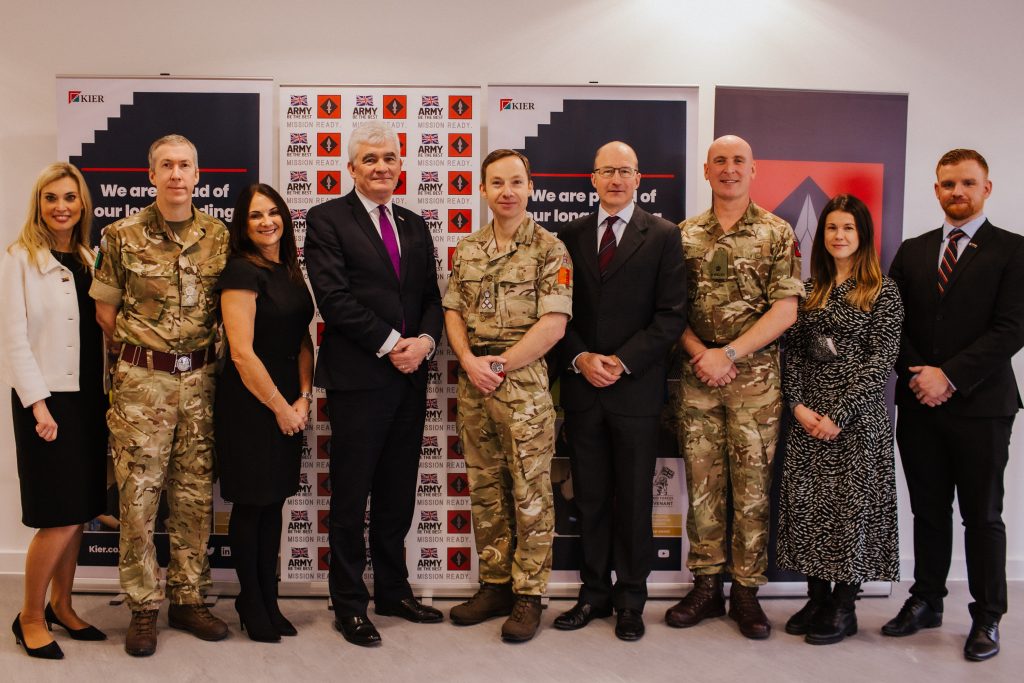 Kier Re Signs Armed Forces Covenant To Support Armed Forces Community   Armed Forces Covenant Resigning 2 1024x683 