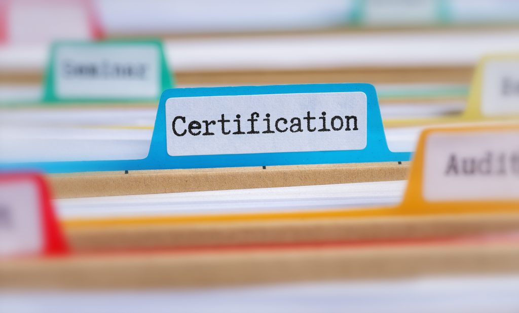 The importance of third party certification