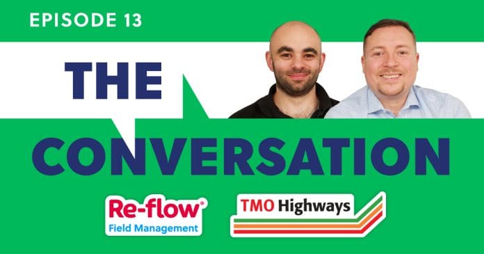 Episode 8 of Re-flow: The Conversation features TMO Highways's Mark Haysman and Jamie Lange, discussing wellbeing, mental health and suicide