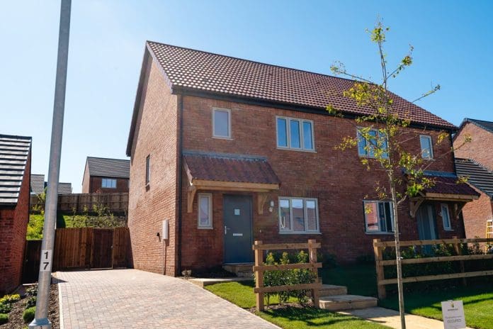 The first homes using Travis Perkins’ WholeHouse platform have been completed in Leicestershire