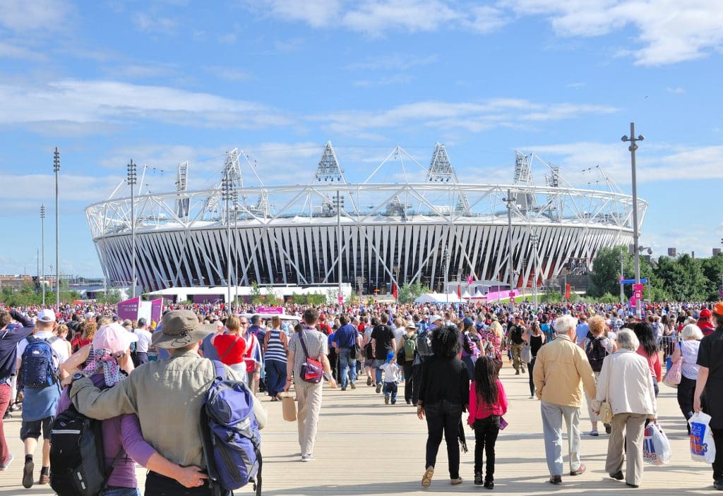 London 2012 Olympic building, one of the net-zero megaprojects