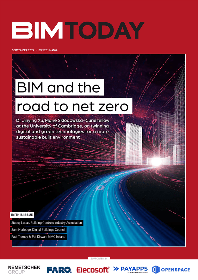 In the September 2024 edition of BIM Today, our expert contributors delve into digital construction- from digital twins to AI, VR and GIS