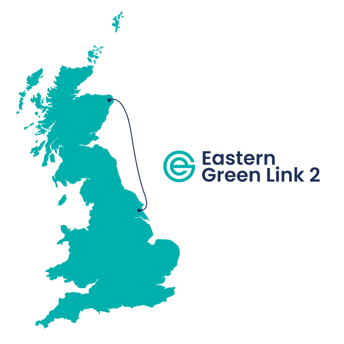 Eastern Green Link 2, or EGL2, is the UK's biggest electricity transmission project, with the stretching 506km (or 348 miles)