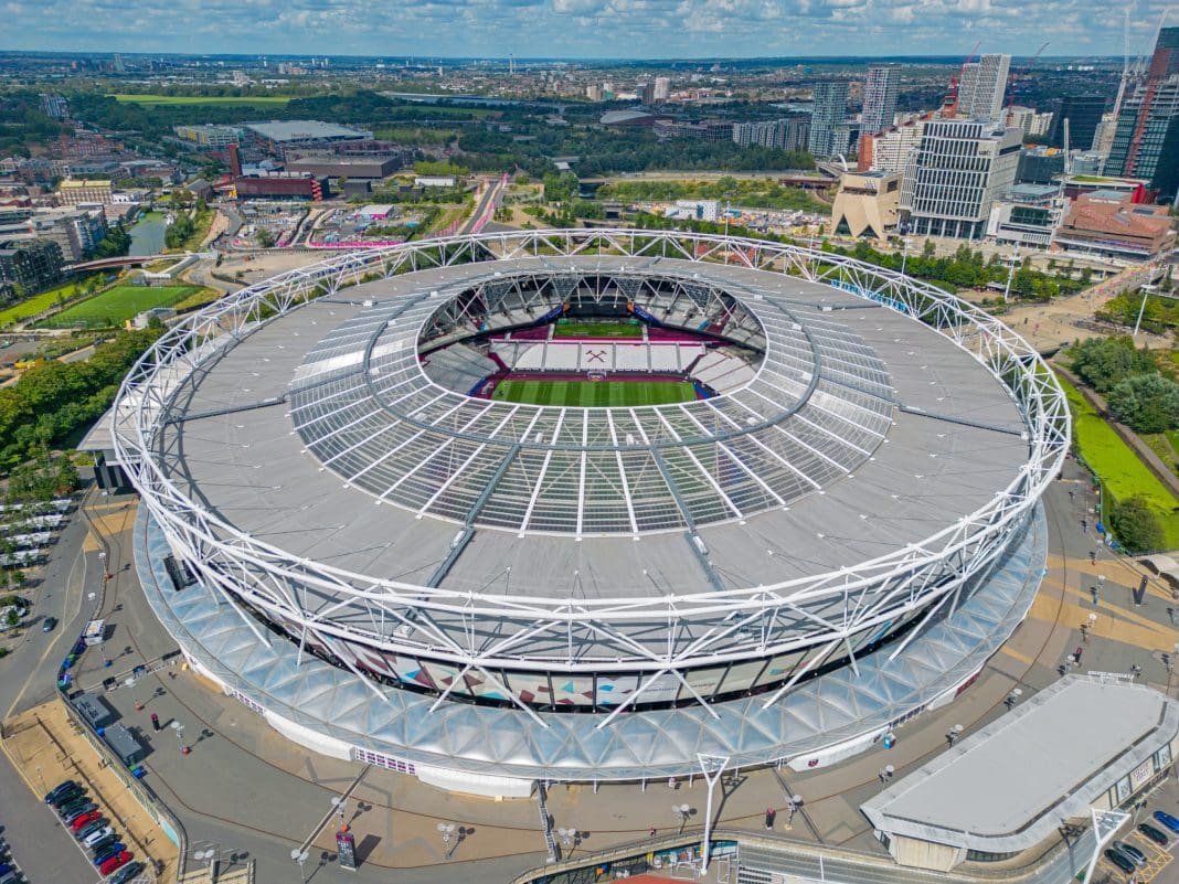 London Stadium required a bespoke system for solar panel installation