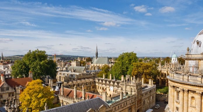 A view of Oxford, one end of the Oxford-Cambridge Arc and home to much scientific and technological research