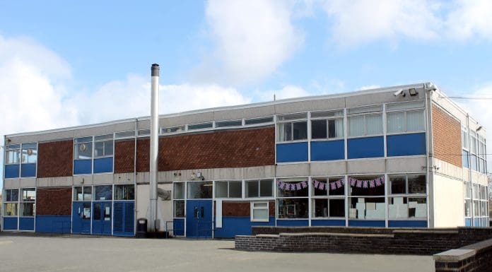 PFI contracts have led to many schools in disrepair, with buildings similar to the one pictured having huge issues