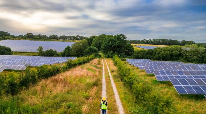 The UK's first grey belt solar farm (not pictured) has been given planning permission due to NPPF reforms